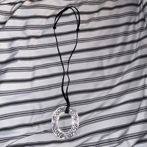 Hermès Silver Sterling Isthme Pendant Necklace